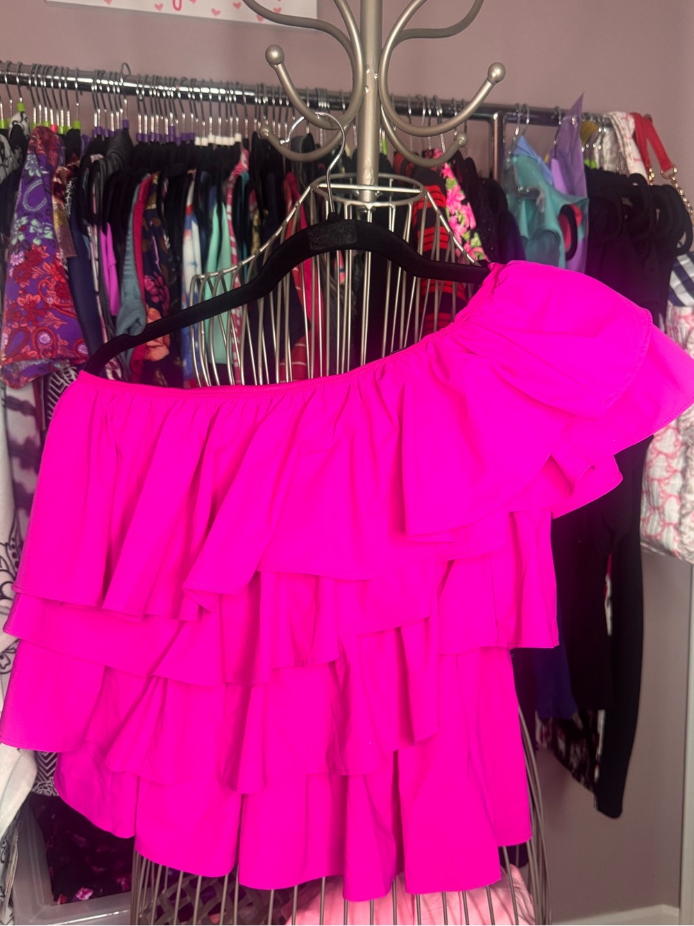 Hot pink Express top